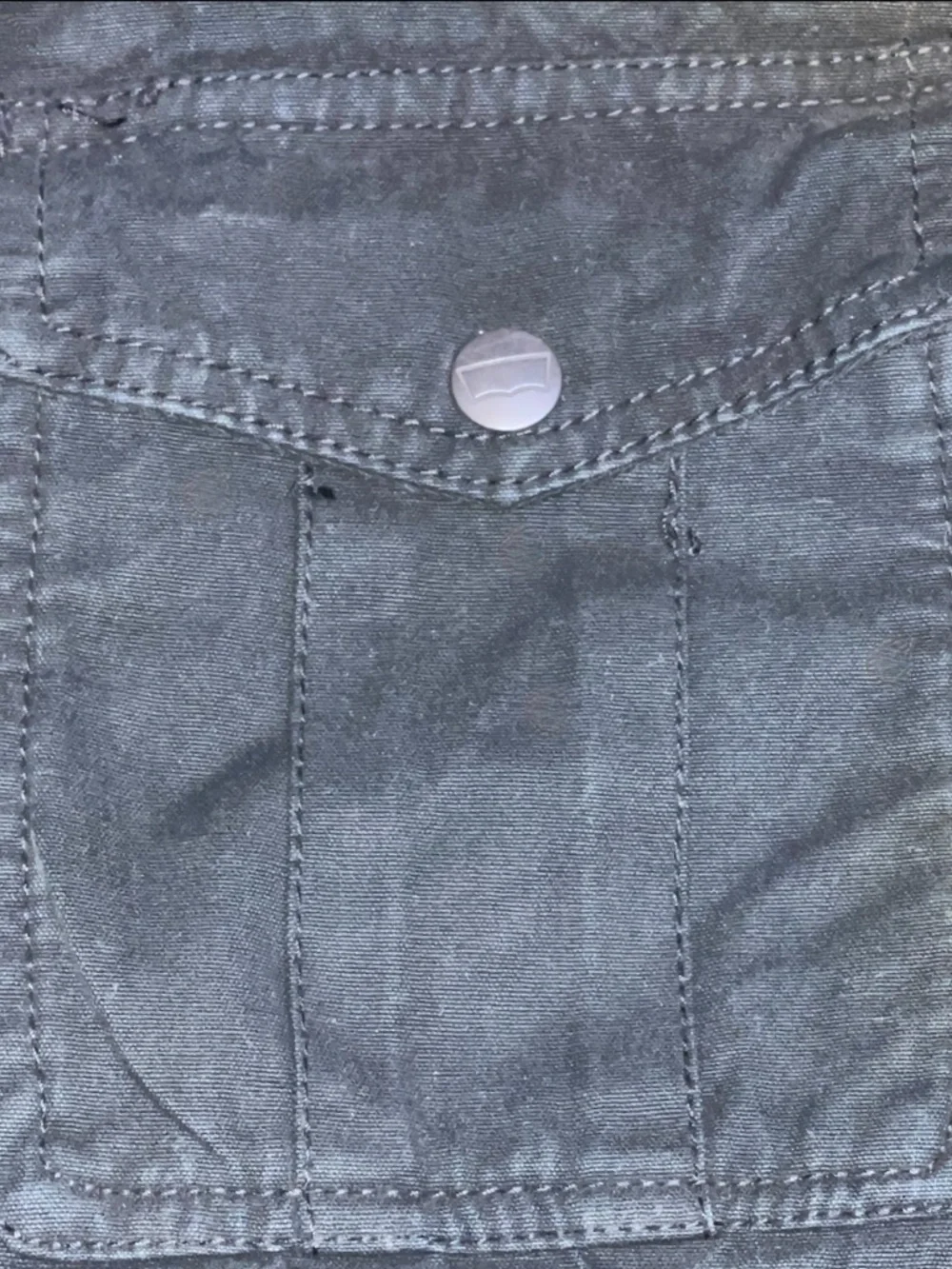 Levi's Men's Medium Sherpa Lined Hooded Plaid Black Gray Shirt Jacket Shacket - Picture 5 of 16